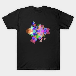 3D VR Rainbow Mandala Sticker #4 T-Shirt